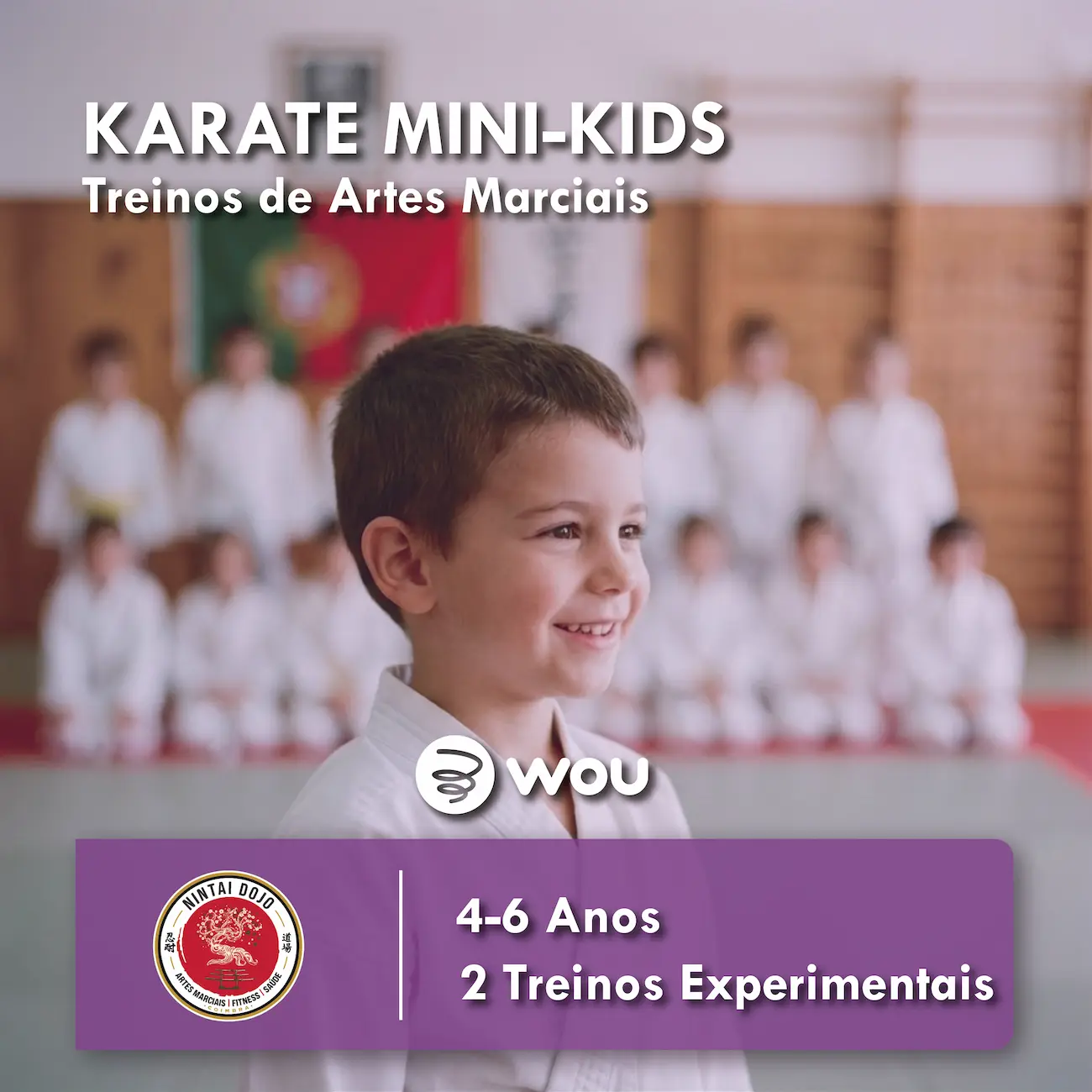 Karate Mini-Kids in São Martinho do Bispo (Coimbra)