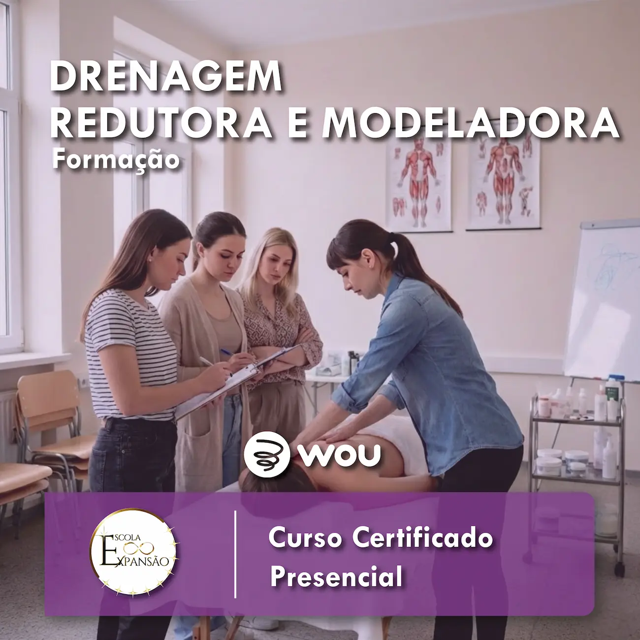 Formação Intensiva de Drenagem Redutora e Modeladora em Aveiro