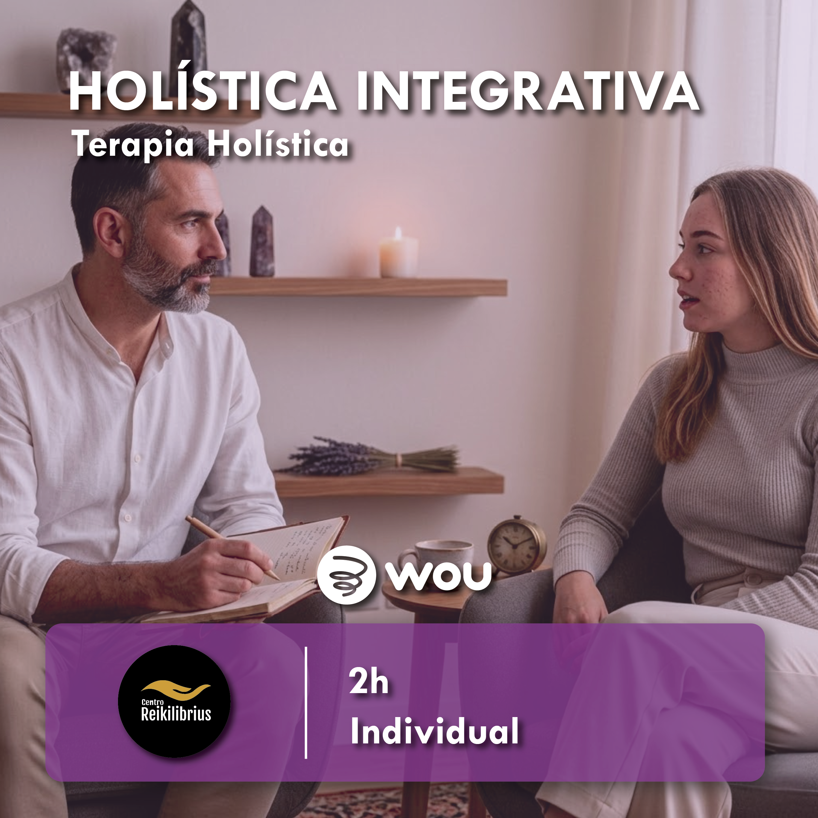 Sessões de Terapia Holística Integrativa em Aveiro