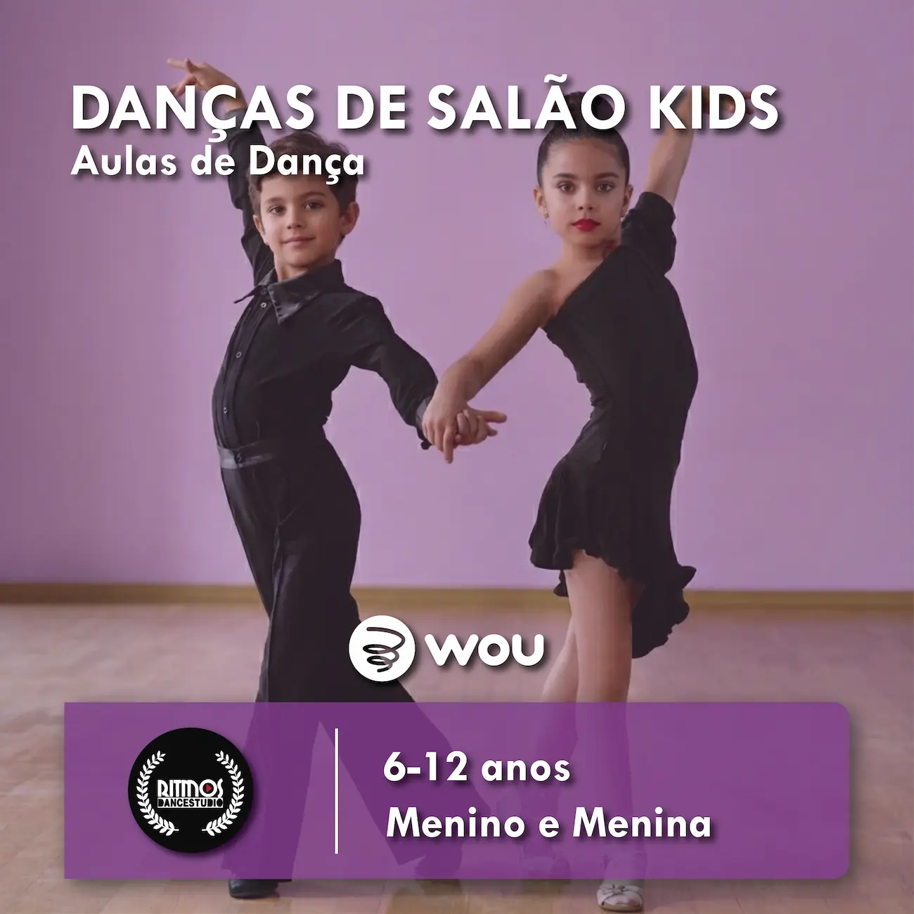 Danças de Salão Kids em Paranhos (Porto)