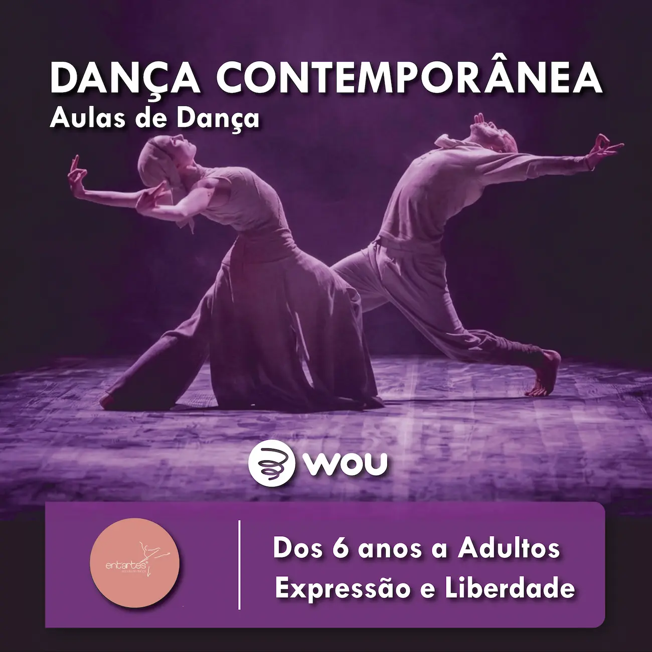 Aulas de Dança Contemporânea em Braga