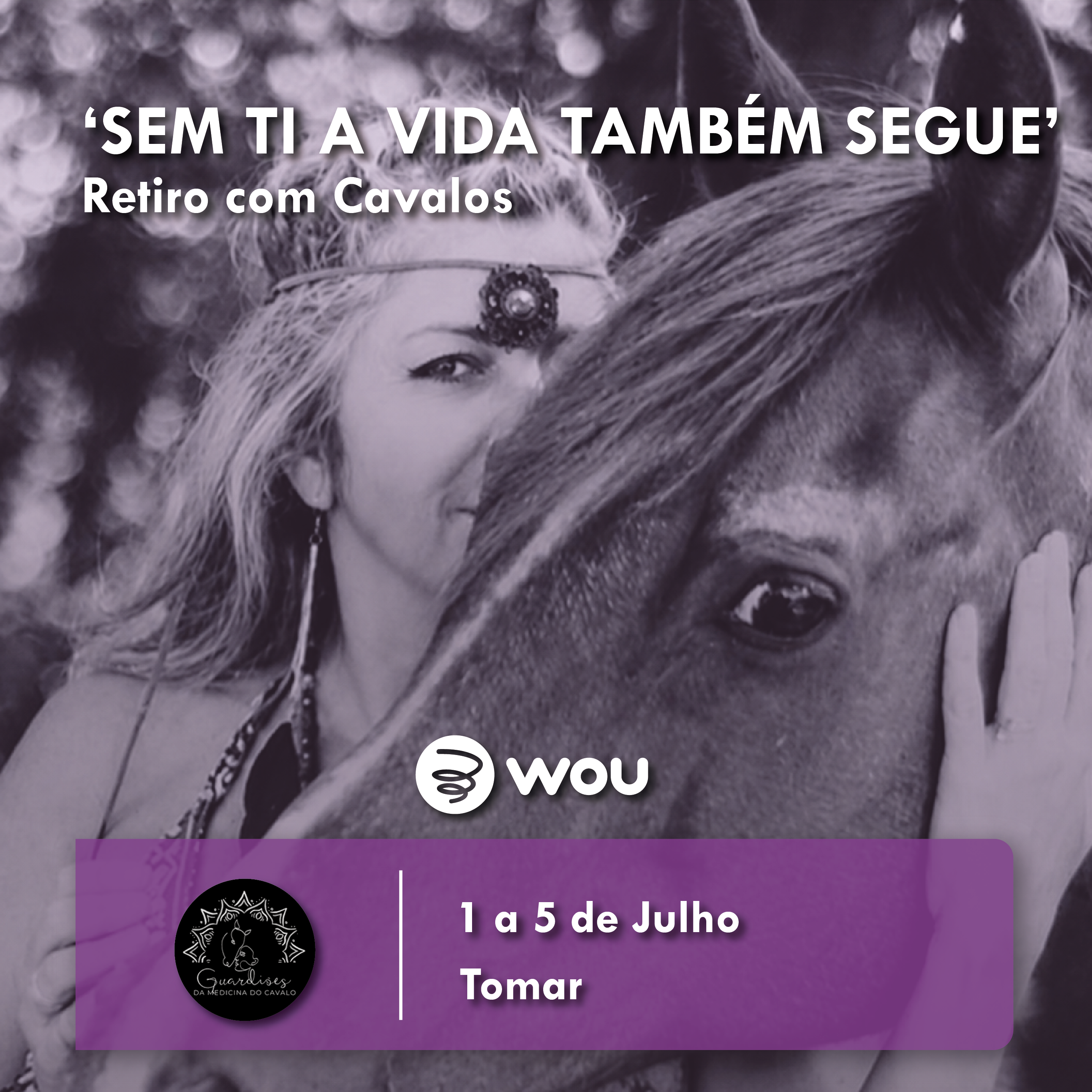 Retiro de Cura e Reconexão com Cavalos em Tomar