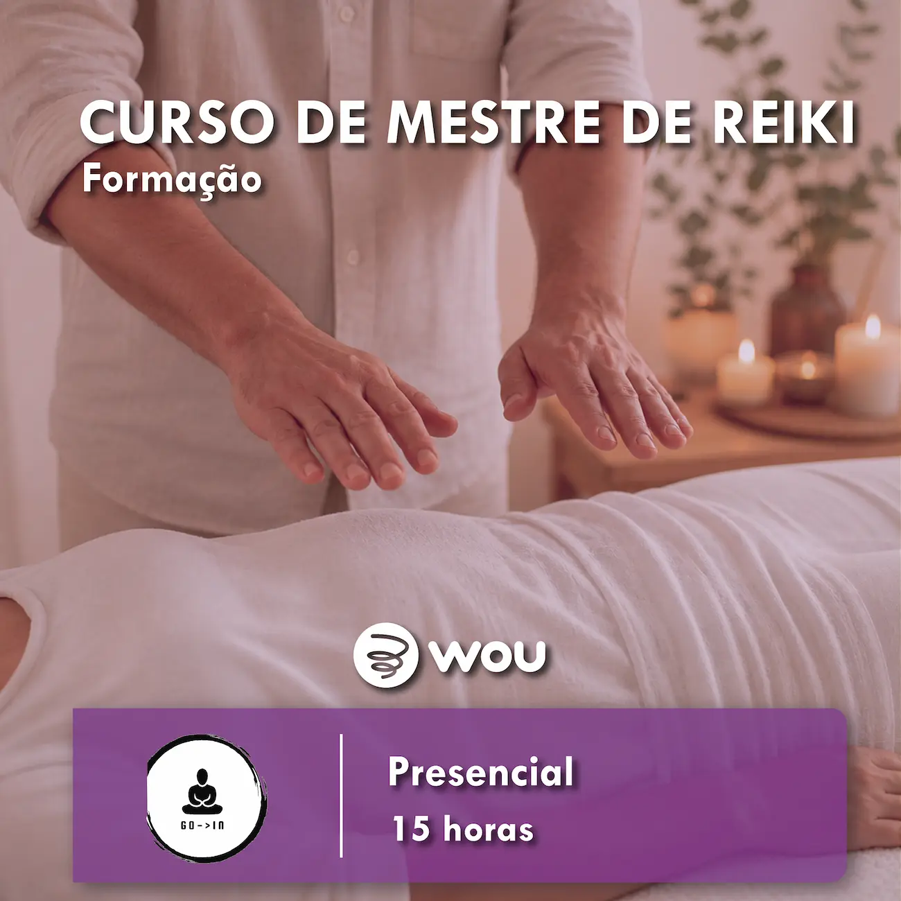 Curso de Mestre de Reiki em Gondomar