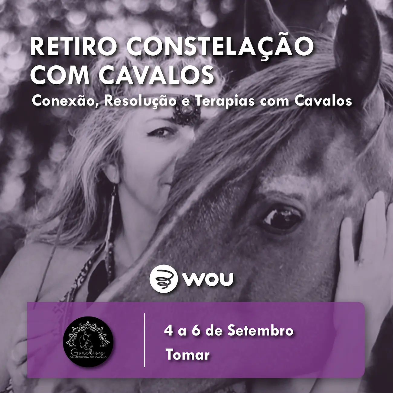 Retiro de Cura e Reconexão com Cavalos em Tomar